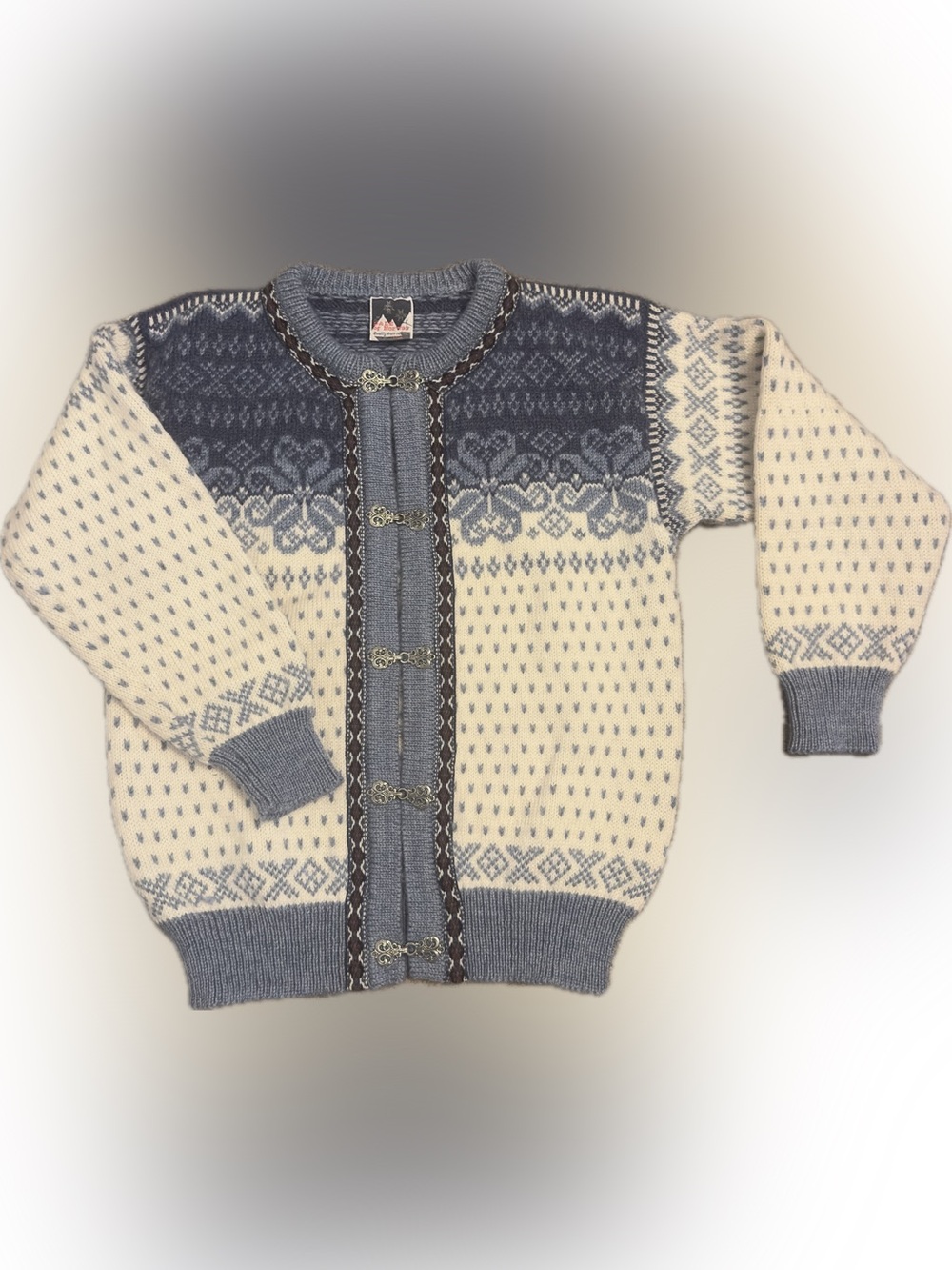 Dale of Norway Wool Cardigan Sweater